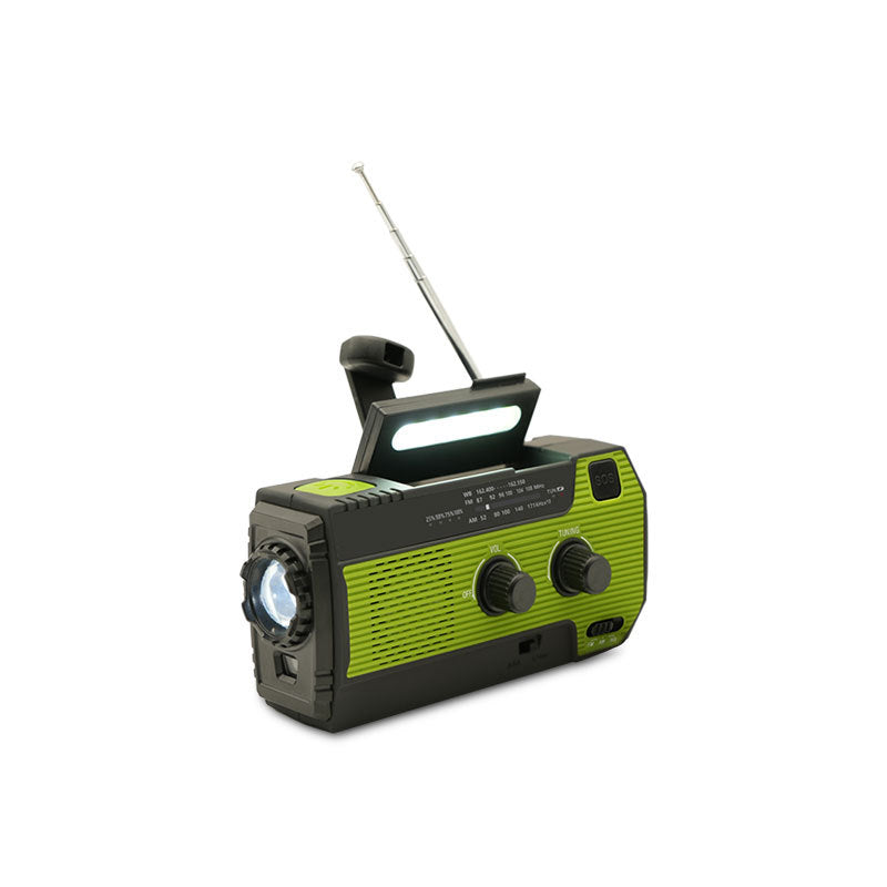 Draagbare Noodradio met Zonne-energie - PowerWave