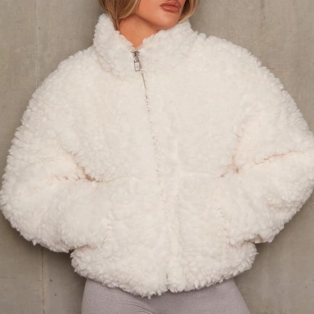 Warme und Weiche Damenjacke - Livia