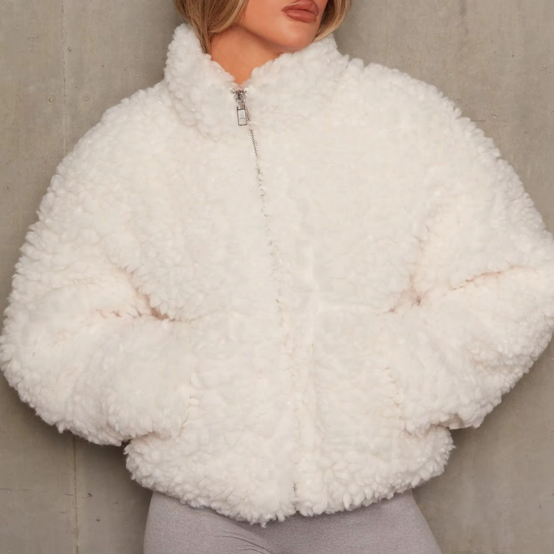 Warme und Weiche Damenjacke - Livia