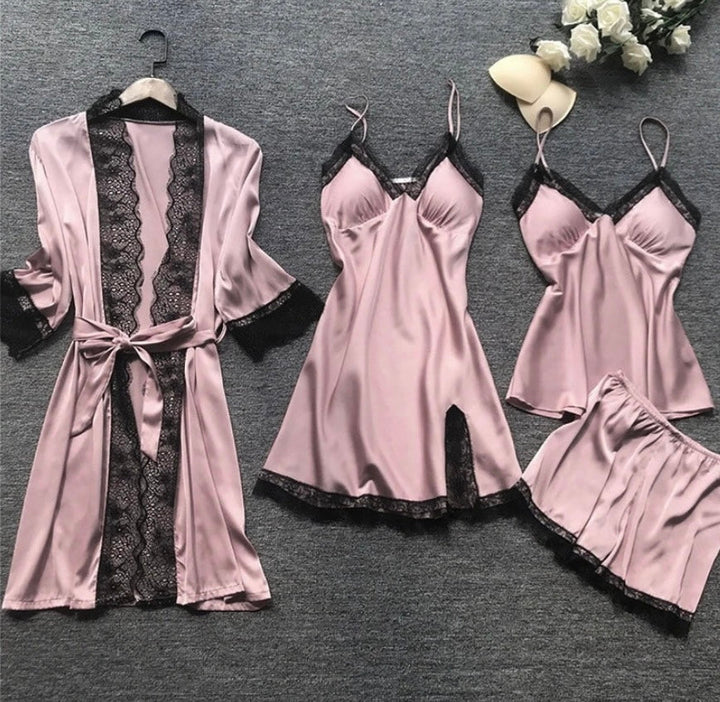 Luxuriöses Satin-Pyjama-Set - Luna