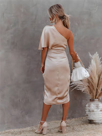 Silk Evening Dress - Amara