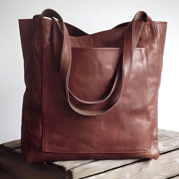 Stilvolle Leder Damenhandtasche - Sophie