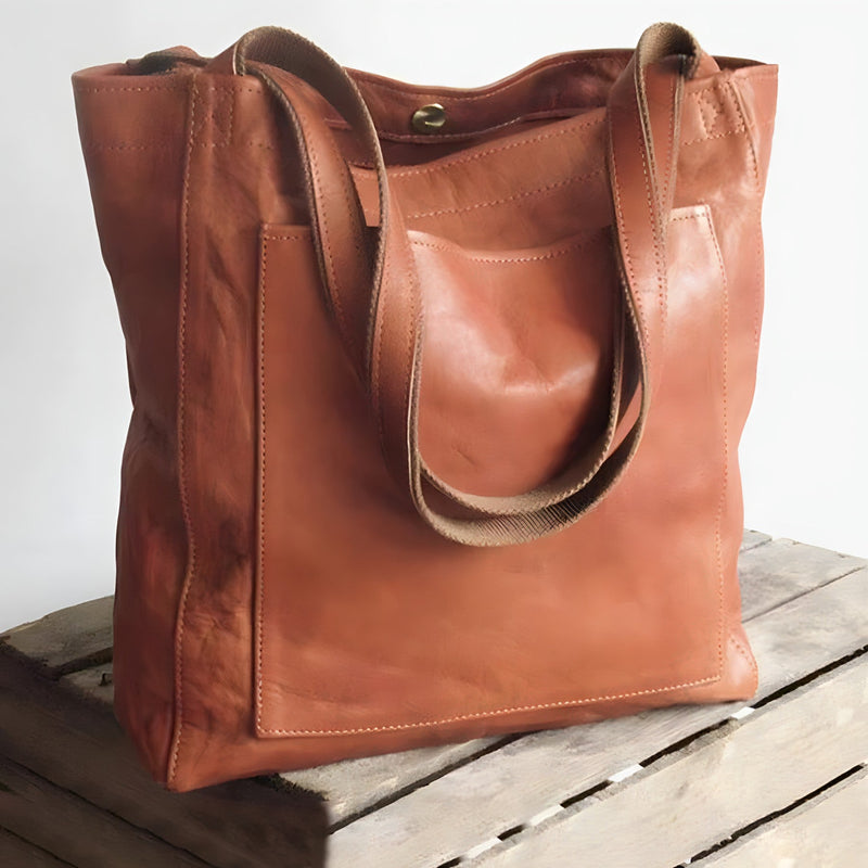 Stilvolle Leder Damenhandtasche - Sophie