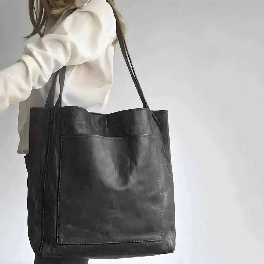 Stilvolle Leder Damenhandtasche - Sophie