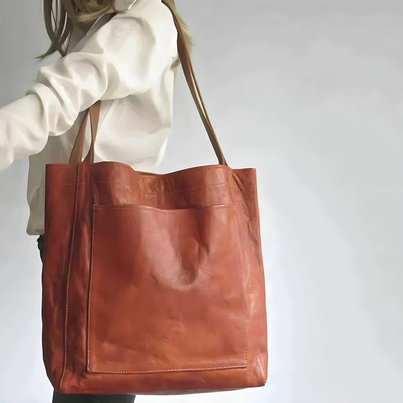 Stilvolle Leder Damenhandtasche - Sophie