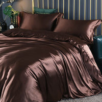 Luxuriöse Bettwäsche aus Seide/Satin (4-teilig) - SilkSleep