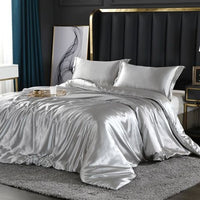 Luxuriöse Bettwäsche aus Seide/Satin (4-teilig) - SilkSleep