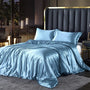 Luxuriöse Bettwäsche aus Seide/Satin (4-teilig) - SilkSleep