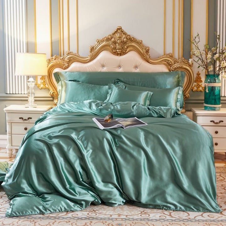 Luxuriöse Bettwäsche aus Seide/Satin (4-teilig) - SilkSleep