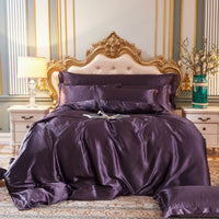 Luxuriöse Bettwäsche aus Seide/Satin (4-teilig) - SilkSleep