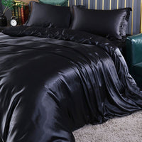 Luxuriöse Bettwäsche aus Seide/Satin (4-teilig) - SilkSleep