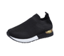 BlissWalk Comfort | Ergonomische Damensneaker ohne Schnürsenkel mit dämpfender Ferse