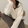 Gemütlicher Winterpullover mit V-Ausschnitt | Bequem & stilvoll