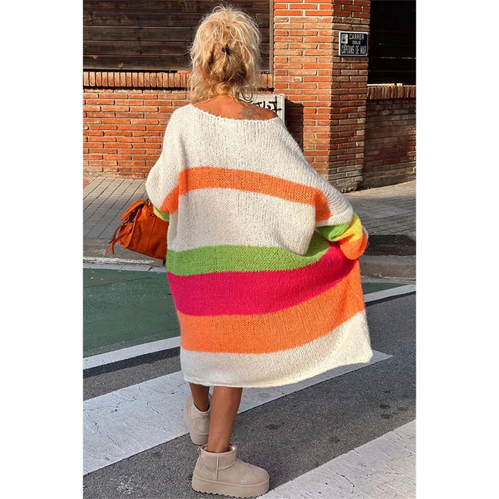Legerer Ibiza-Pullover - Aurora