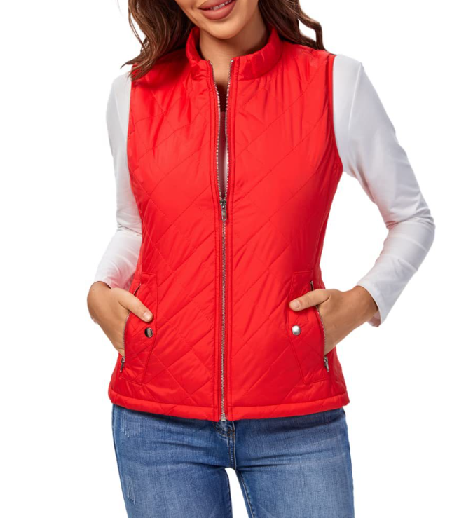 Licht Gewatteerde Stijlvolle Dames Bodywarmer - Lara
