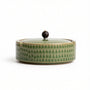Handmade Ceramic Ashtray with Wooden Lid, 12.5 cm 7