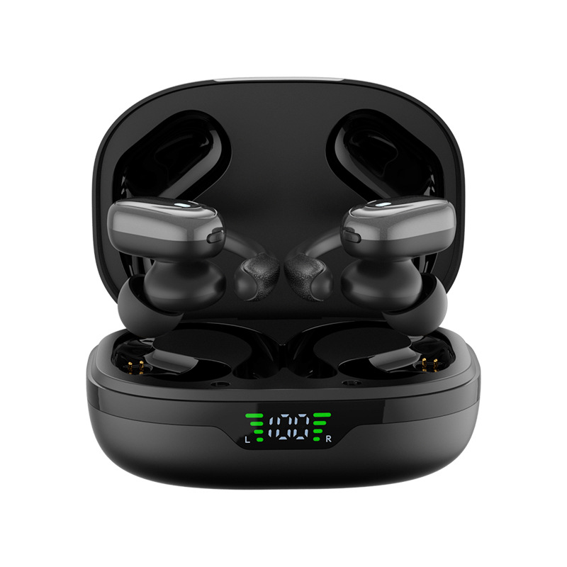 Bluetooth 5.3 Sports Earbuds with Microphone, LED Case &amp; 75 Hours Playtime 