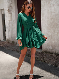 Lagenkleid mit Taillenband - Lena
