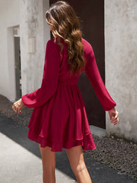 Lagenkleid mit Taillenband - Lena