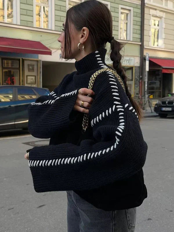 Abigail Gestrickter Pullover | Stilvoll & Warm