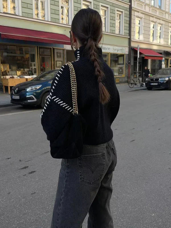 Abigail Gestrickter Pullover | Stilvoll & Warm