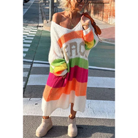 Legerer Ibiza-Pullover - Aurora