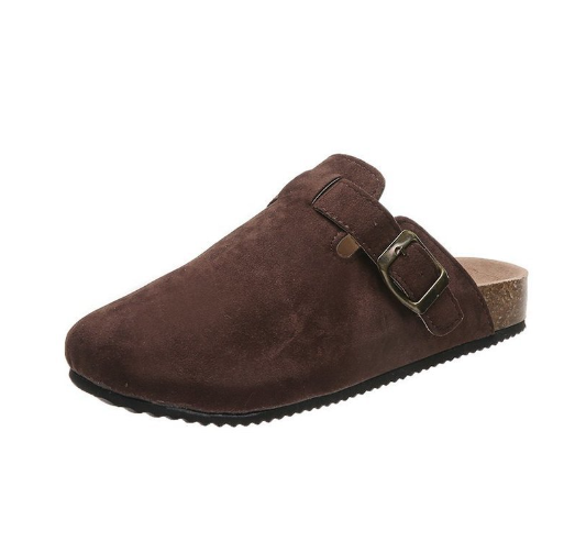 Wildleder Slipper mit Verstellbarer Schnalle - Summit
