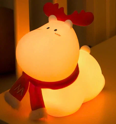 Magische LED Rentier Nachtlampe - GlowDeer