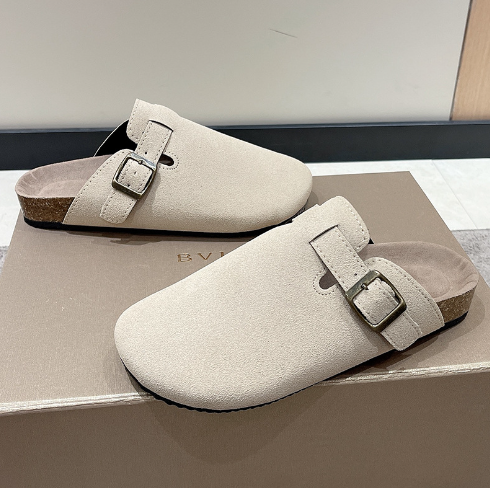 Wildleder Slipper mit Verstellbarer Schnalle - Summit