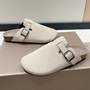 Wildleder Slipper mit Verstellbarer Schnalle - Summit