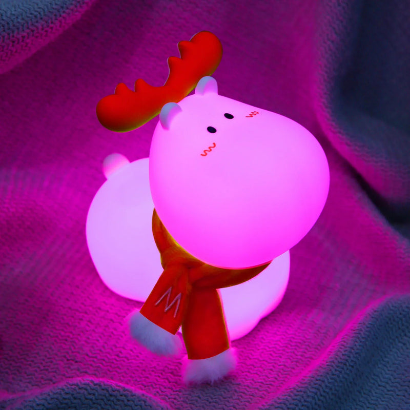 Magische LED Rentier Nachtlampe - GlowDeer