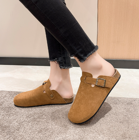 Wildleder Slipper mit Verstellbarer Schnalle - Summit