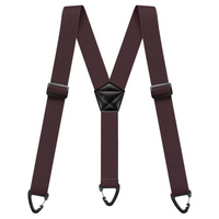 Men's X-Back Suspenders with Adjustable Metal Clips 7