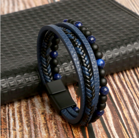 Lederarmband-Set für Herren - Armand