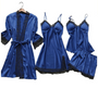 Luxuriöses Satin-Nachthemd-Set - Aurora