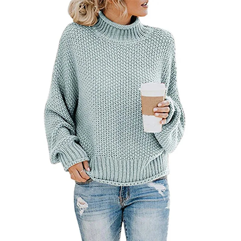 Luxuriöser Damen Rollkragenpullover - Emma