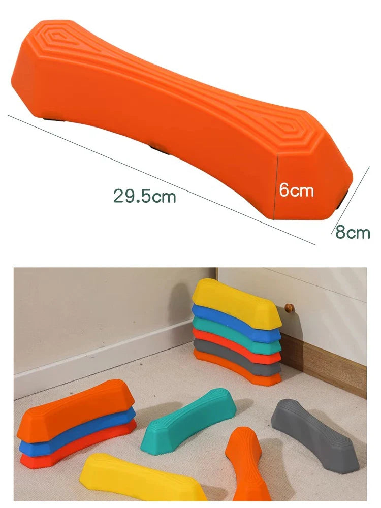 Kleurrijke Stepping Stones - BalanceFun