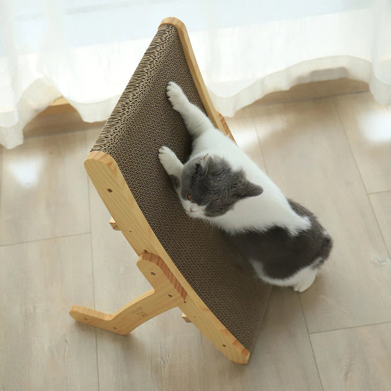 Dé 3-in-1 Krabpaal en Ligstoel voor Katten - ClawLounge™