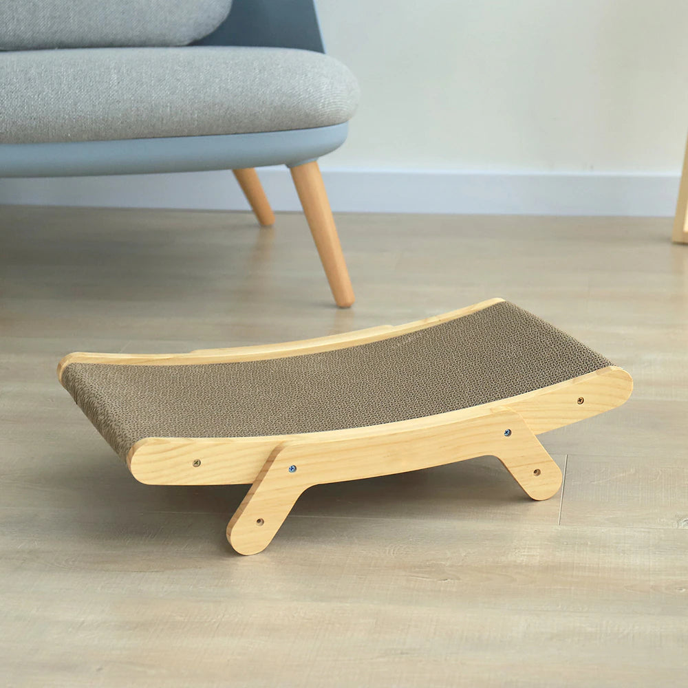 Dé 3-in-1 Krabpaal en Ligstoel voor Katten - ClawLounge™