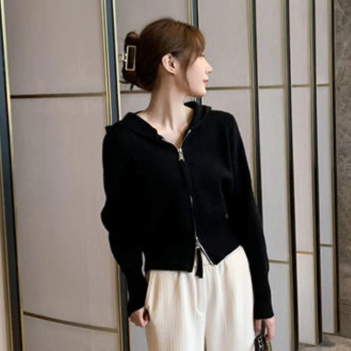 Livia Cropped Weste | Einzigartig, elegant & stilvoll