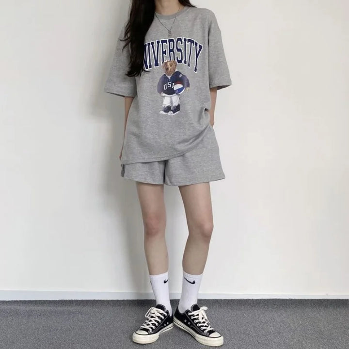 Sommer-Shorts-Set Damen – Leni