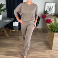 3-Piece Comfort Set: Cardigan, Top and Pants 8
