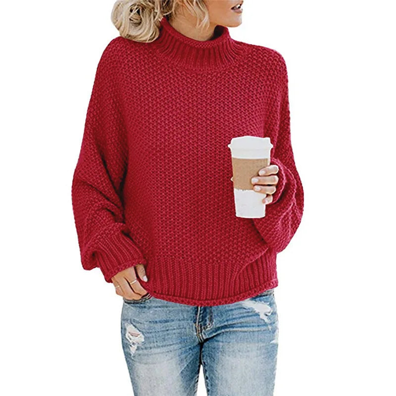 Luxuriöser Damen Rollkragenpullover - Emma