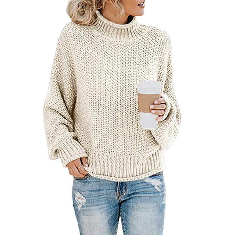 Luxuriöser Damen Rollkragenpullover - Emma