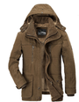 Warmer Herren-Wintermantel mit Fleece - Everest