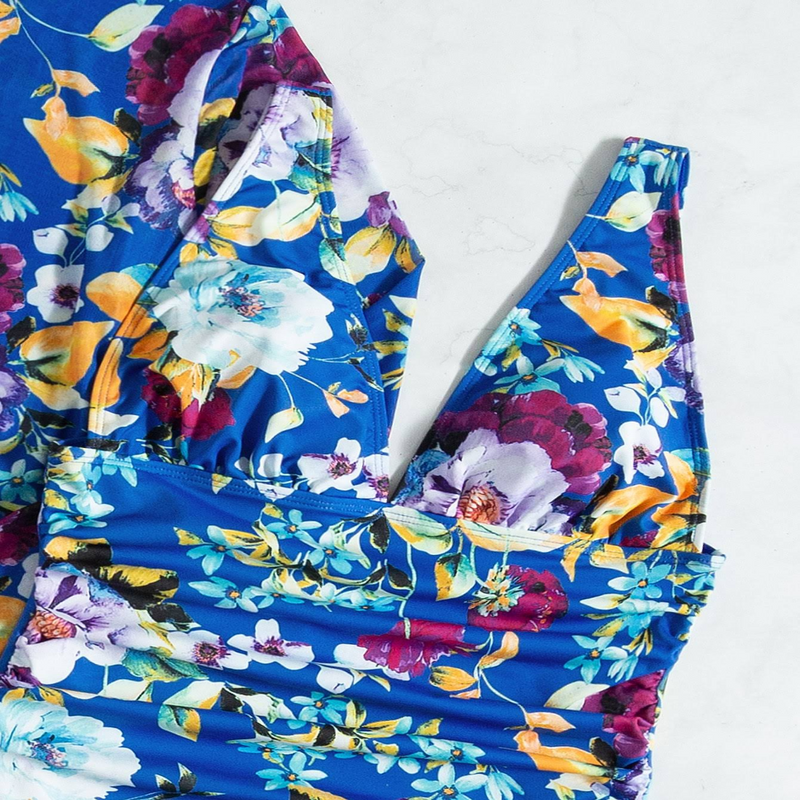 3-Teiliges Blaues Bikini Set mit Schmeichelhafter Passform – Marisse