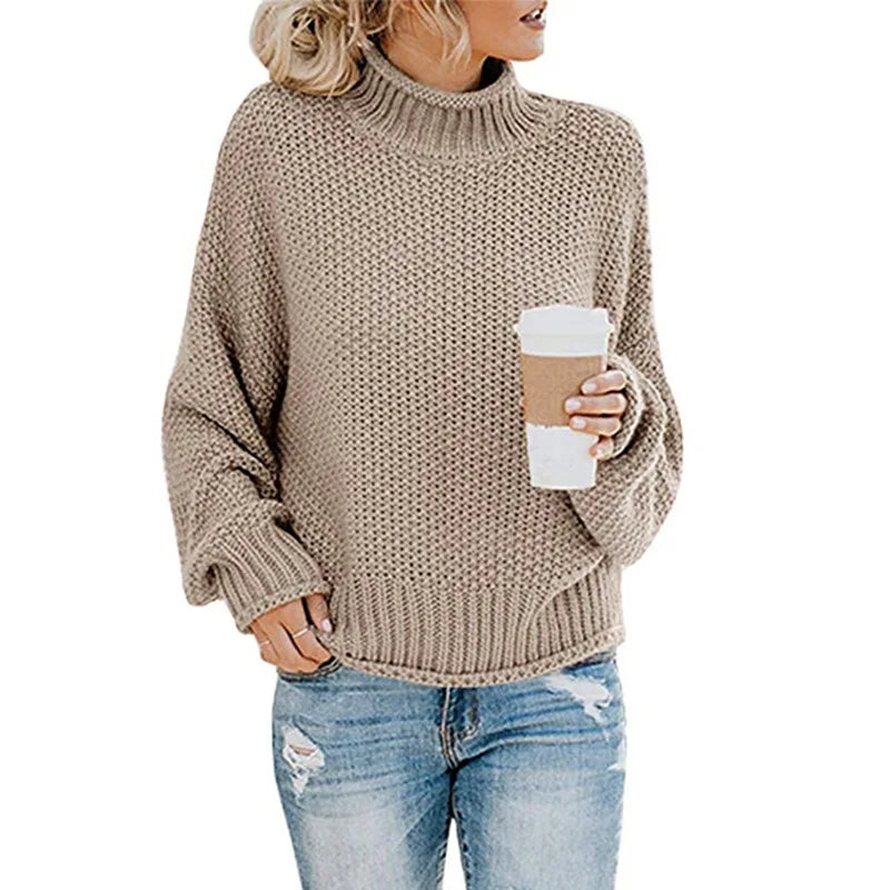 Luxuriöser Damen Rollkragenpullover - Emma