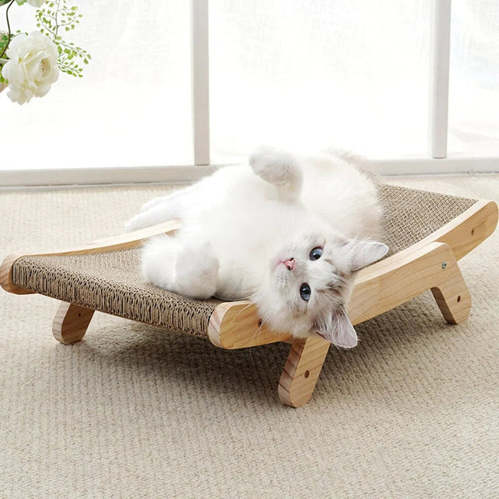 Dé 3-in-1 Krabpaal en Ligstoel voor Katten - ClawLounge™