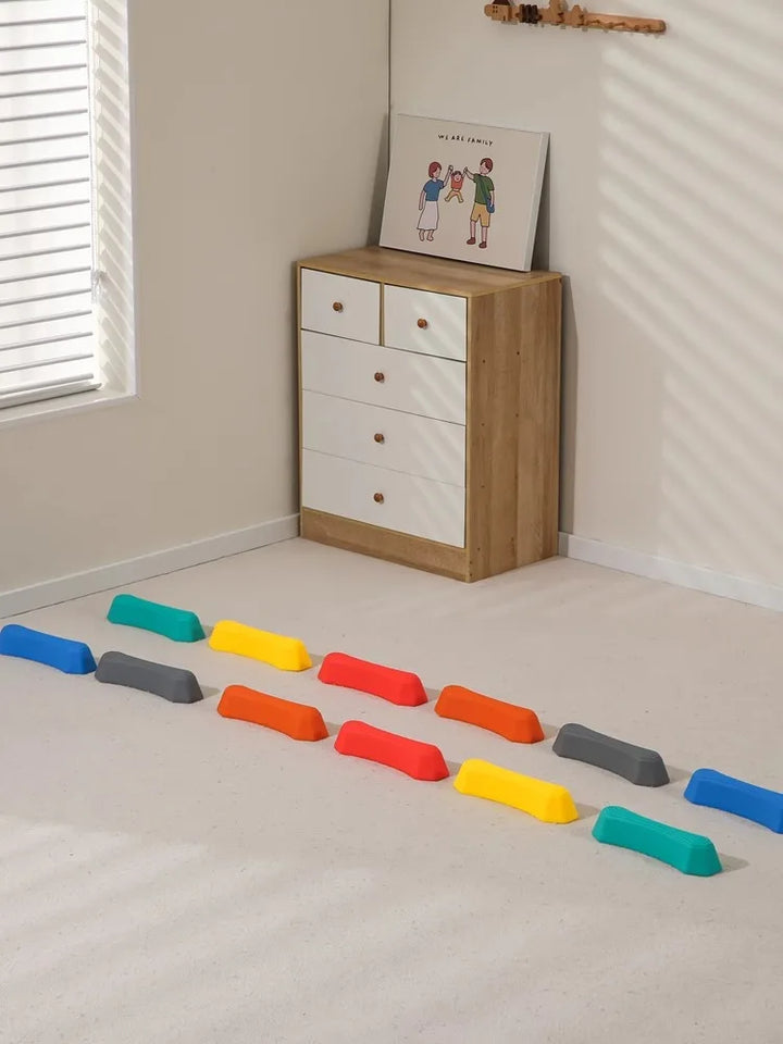 Kleurrijke Stepping Stones - BalanceFun