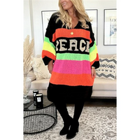 Legerer Ibiza-Pullover - Aurora